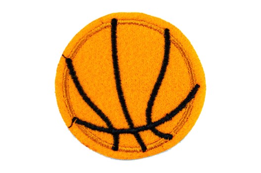 Термоаппликация, Баскетбольный мяч, 50 мм