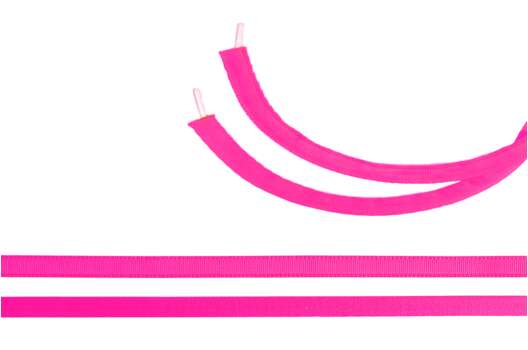 Лента тоннельная 10 мм, розовый неон (A1402)