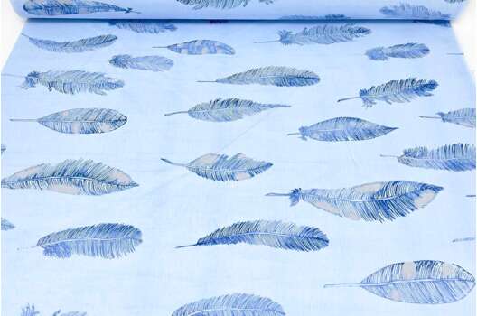 Тик, Перья на голубом фоне