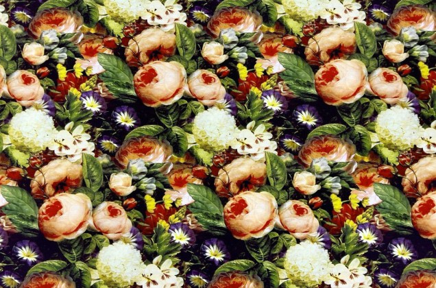 Курточная ткань Moncler, Райский сад, Италия