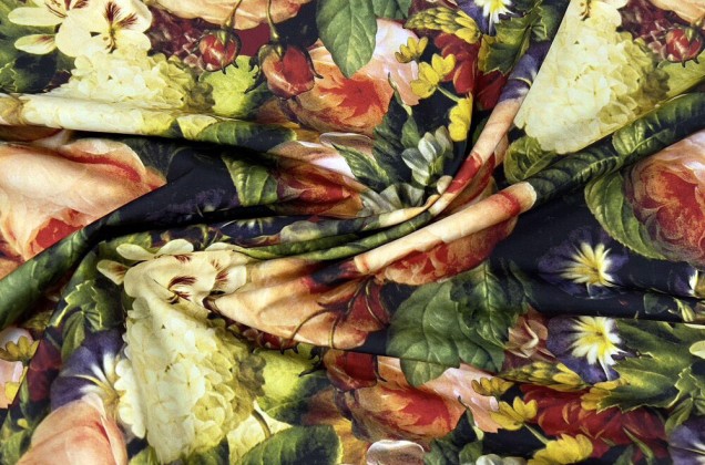Курточная ткань Moncler, Райский сад, Италия 2