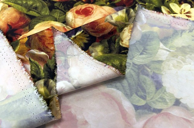Курточная ткань Moncler, Райский сад, Италия 3