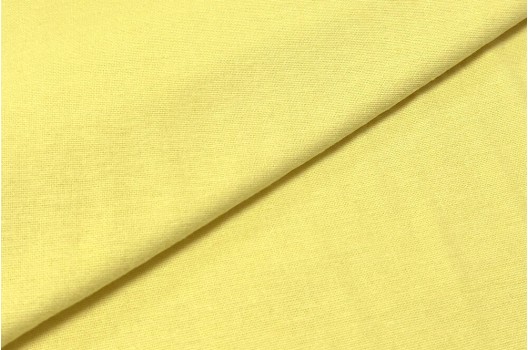 Фланель LUX 240 см однотонная, желтая