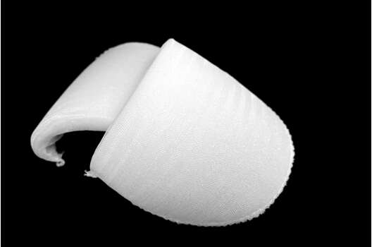 Подплечники обтянутые втачные, белые, 10 мм