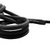 Шнурок круглый, 130 см цвет: черный