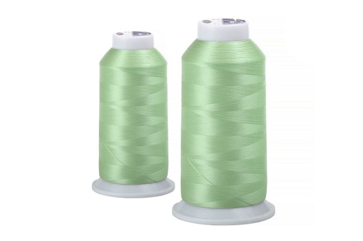 Нитки швейные текстурированные MAXag basic некрученые 150D/1 (5000м), мятные (403)