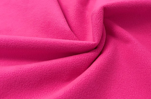 Курточная ткань Софтшелл с мембраной рефлектив пунктирный, лаванда/розовый неон (98514) 1
