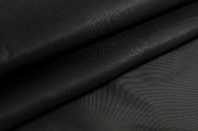 Ткань подкладочная пуходержащая BLOCCO 2, черная (56267)