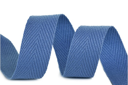 Тесьма киперная, 10 мм, серо-голубая (S280)