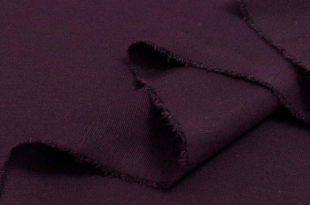 Джерси (Нейлон Рома) темно-баклажановый цвет, 285 гр/м2 2