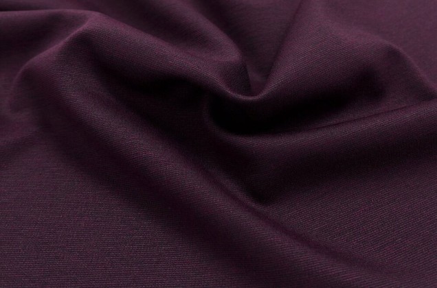 Джерси (Нейлон Рома) темно-баклажановый цвет, 285 гр/м2