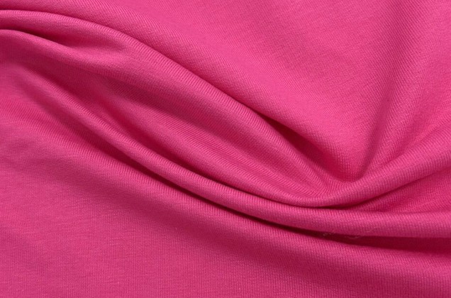 Футер 2-х нитка петля (френч терри) OZCAR, безудержно розовый Hot Pink (17-1937) 1