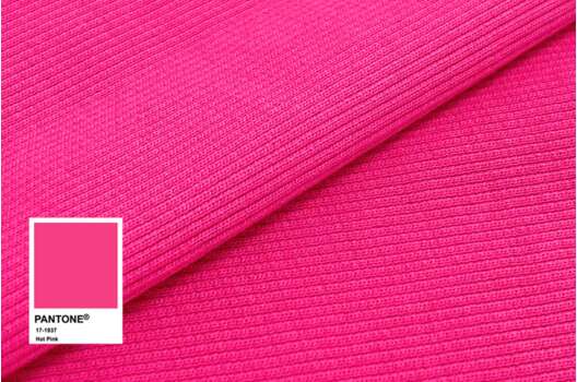 Кашкорсе к трехнитке OZCAR, безудержно розовый Hot Pink (17-1937)