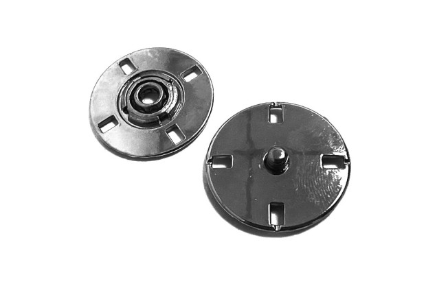 Кнопка пришивная KN09, металлическая, 23 мм, никель