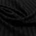 Трикотаж лапша 0,7 см цвет: черный