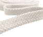 Шнур плоский, х/б, 10 мм цвет: молочный