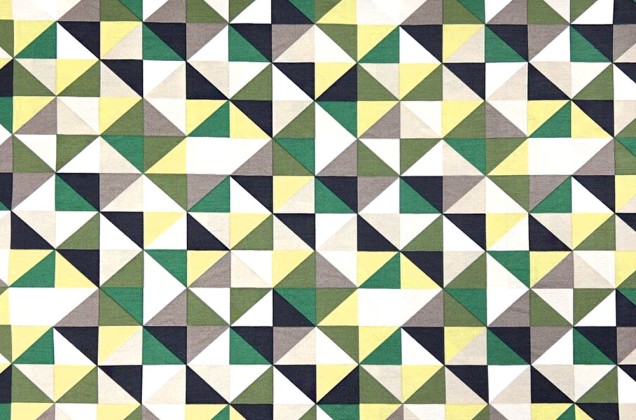 Дак (DUCK) Треугольники бежево-зеленые