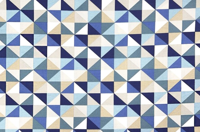 Дак (DUCK) Треугольники бежево-голубые