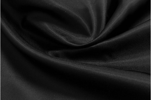 Ткань подкладочная (P007/bk), черная