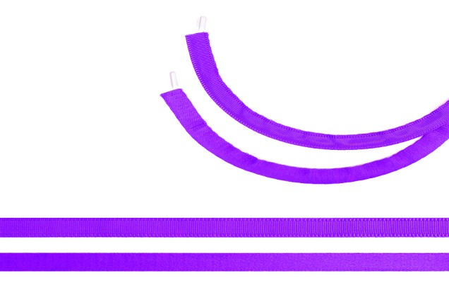 Лента тоннельная 10 мм, фиолетовый неон (A0507)