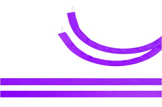Лента тоннельная 10 мм, фиолетовый неон (A0507)