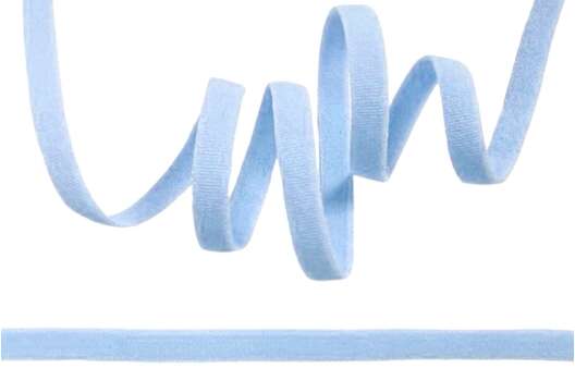 Резинка бельевая нежно-голубая (F183), 5 мм