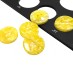 Пуговицы для детской одежды цвет: желтый