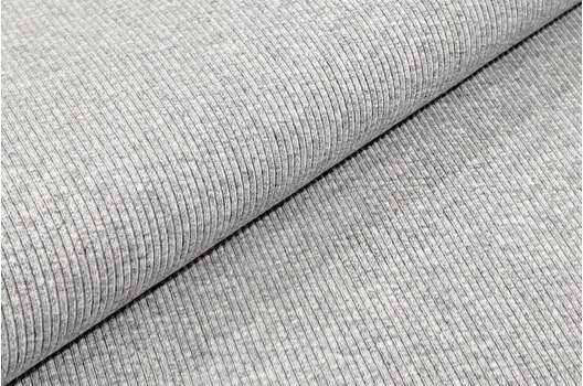 Кашкорсе к трехнитке, светло-серый меланж, Турция