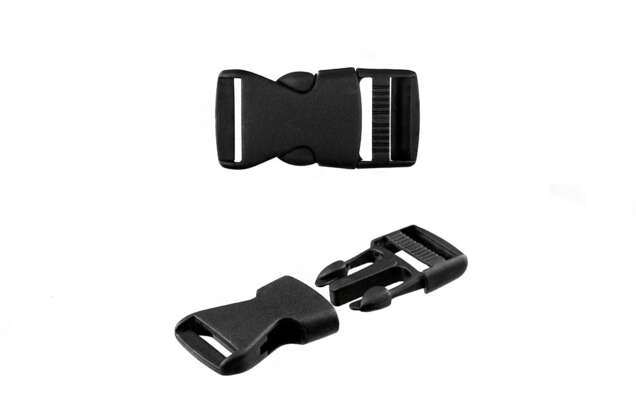 Фастекс (застежка) UFP05 пластиковый, 25 мм, черный