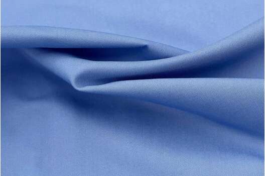 Рубашечная поливискоза, голубая