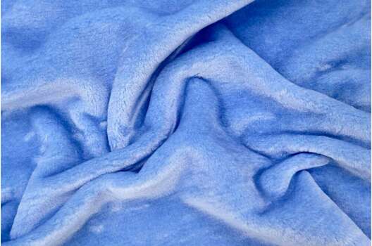 Мех искусственный игрушечный, голубой (И213Д6)