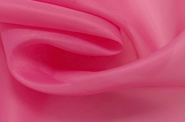 Органза Caroline, розовая, 300 см, Турция