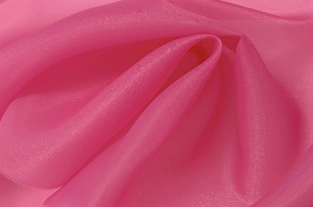 Органза Caroline, розовая, 300 см, Турция 1