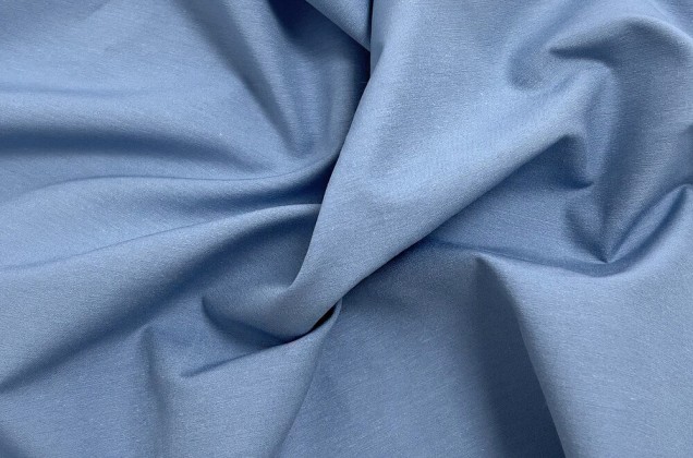 Сорочечный поплин, голубой, Турция 1