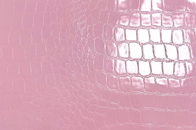 Мебельная экокожа Крокодил, светло-розовая, Турция 1