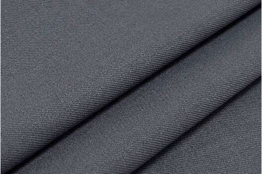 Костюмная ткань с вискозой и эластаном, серая (232-B010)