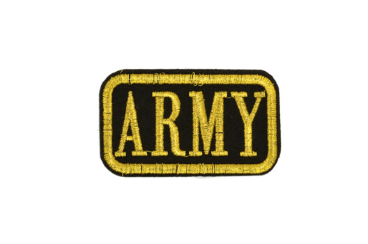 Термоаппликация ARMY, 8х4.5 см