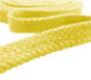 Шнур плоский, х/б, 10 мм цвет: желтый