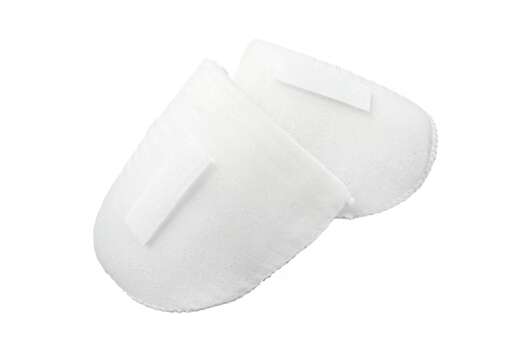 Подплечники на липучке, белые, 16 мм