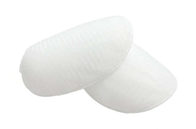 Подплечники АТ.ОРФ15 обтянутые реглан, белые, 15 мм 1