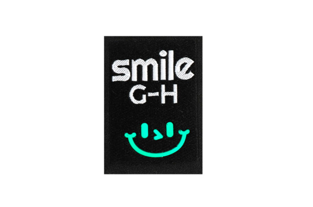 Нашивка Smile, 4.5х3 см