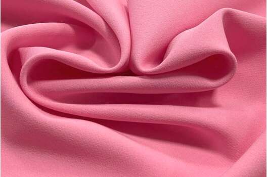 Дабл креп, розовый