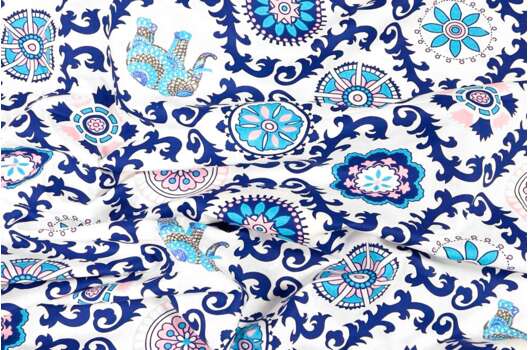 Польский хлопок, Индийские слоны, 160 см