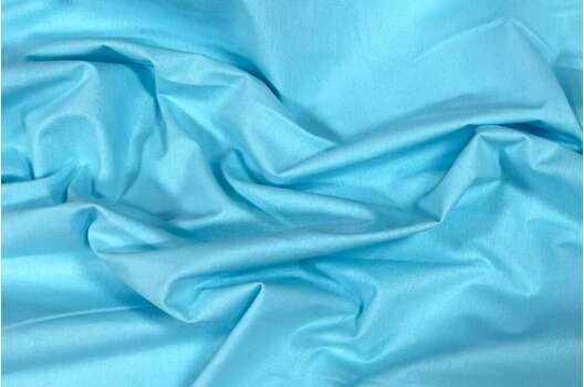 Польский хлопок, ярко-голубой, 160 см