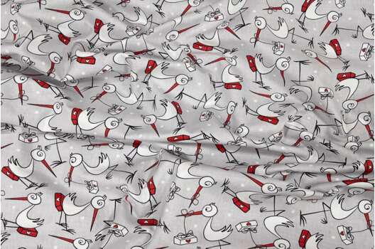 Польский хлопок, Аисты, 160 см