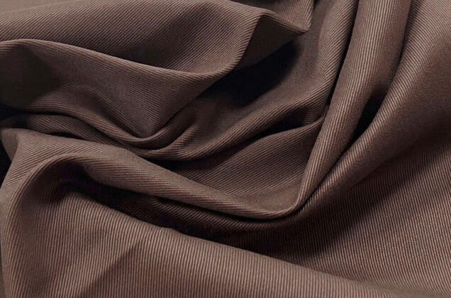 Джинс однотонный облегченный 100% хлопок, коричневый (184052/29), Италия (ОСТАТОК)