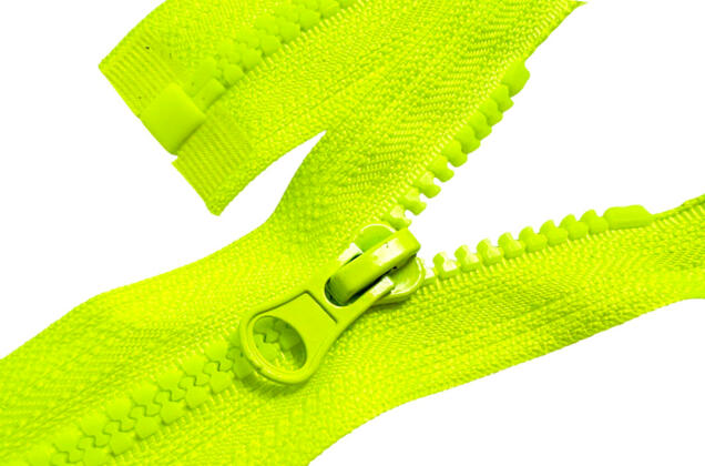 Молния трактор MaxZipper, 40 см, тип 5, разъемная, салатовый неон (F229)