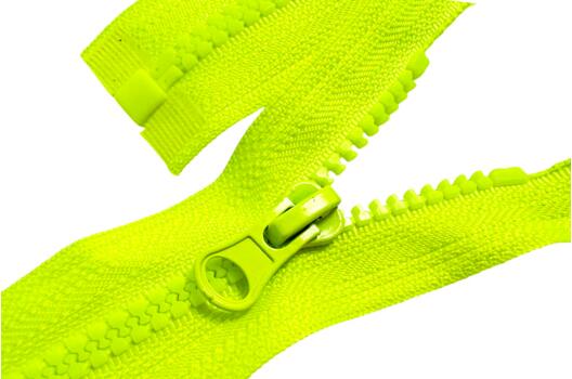 Молния трактор MaxZipper, 40 см, тип 5, разъемная, салатовый неон (F229)