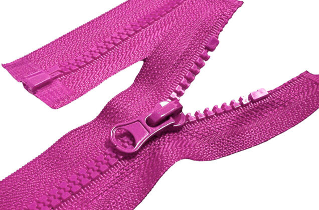 Молния трактор MaxZipper, 40 см, тип 5, разъемная, яркая фуксия (S258)
