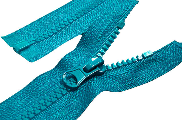 Молния трактор MaxZipper, 40 см, тип 5, разъемная, темно-бирюзовая (F209)